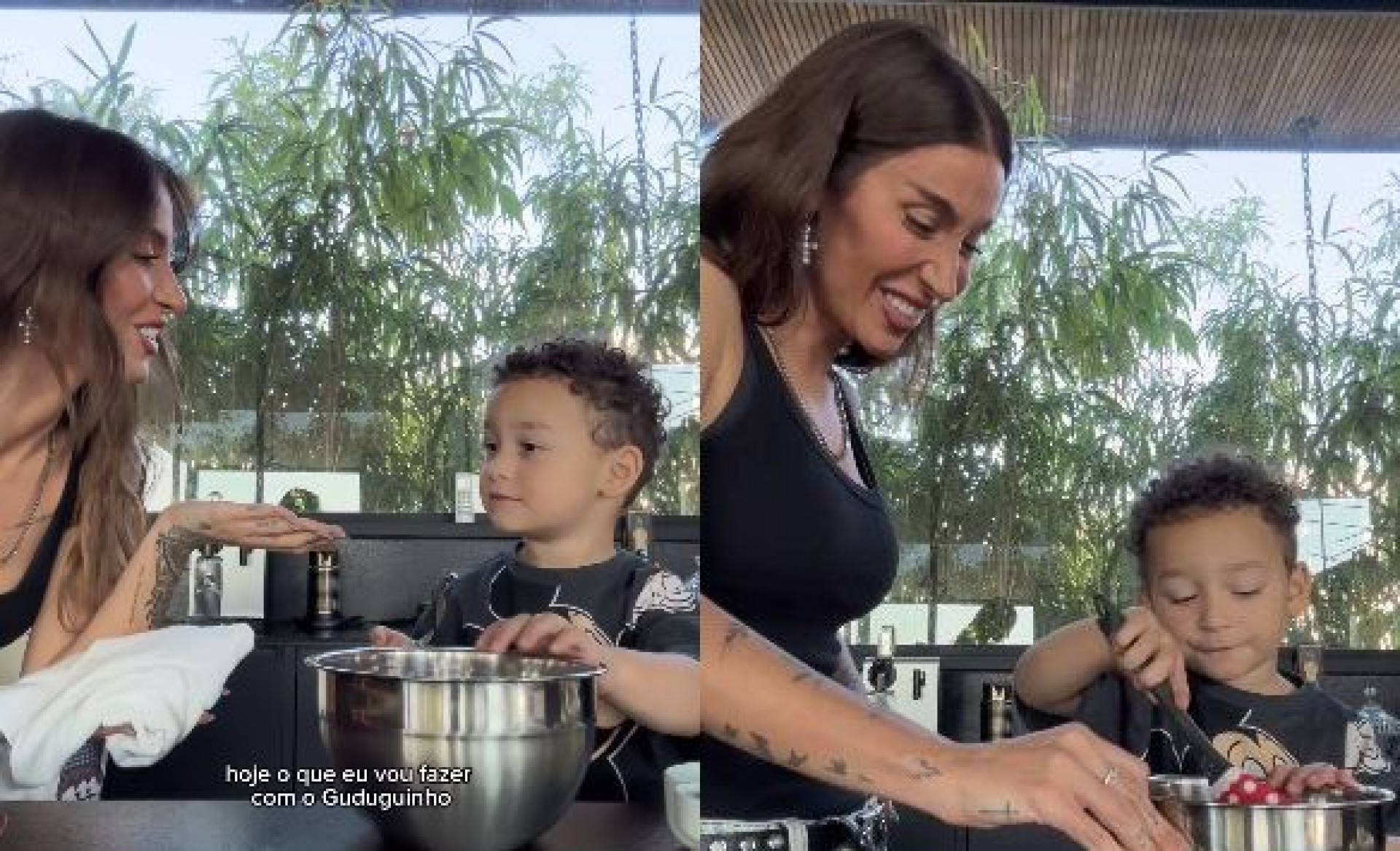 Bianca Andrade, a 'Boca Rosa', cozinha com filho e faz reflexões - Reprodução / Instagram