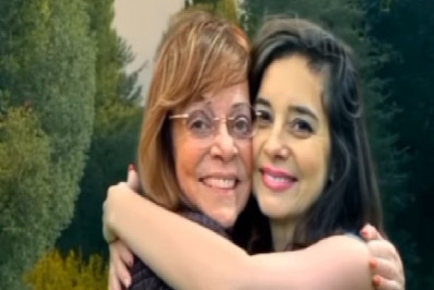Gloria Perez abraça a filha, Daniela, em vídeo feito por inteligência artificial: 'Que emoção'