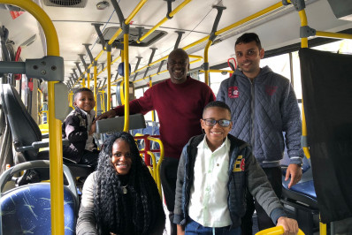 Criança escolhe, pela segunda vez, comemorar aniversário na Turp Transporte