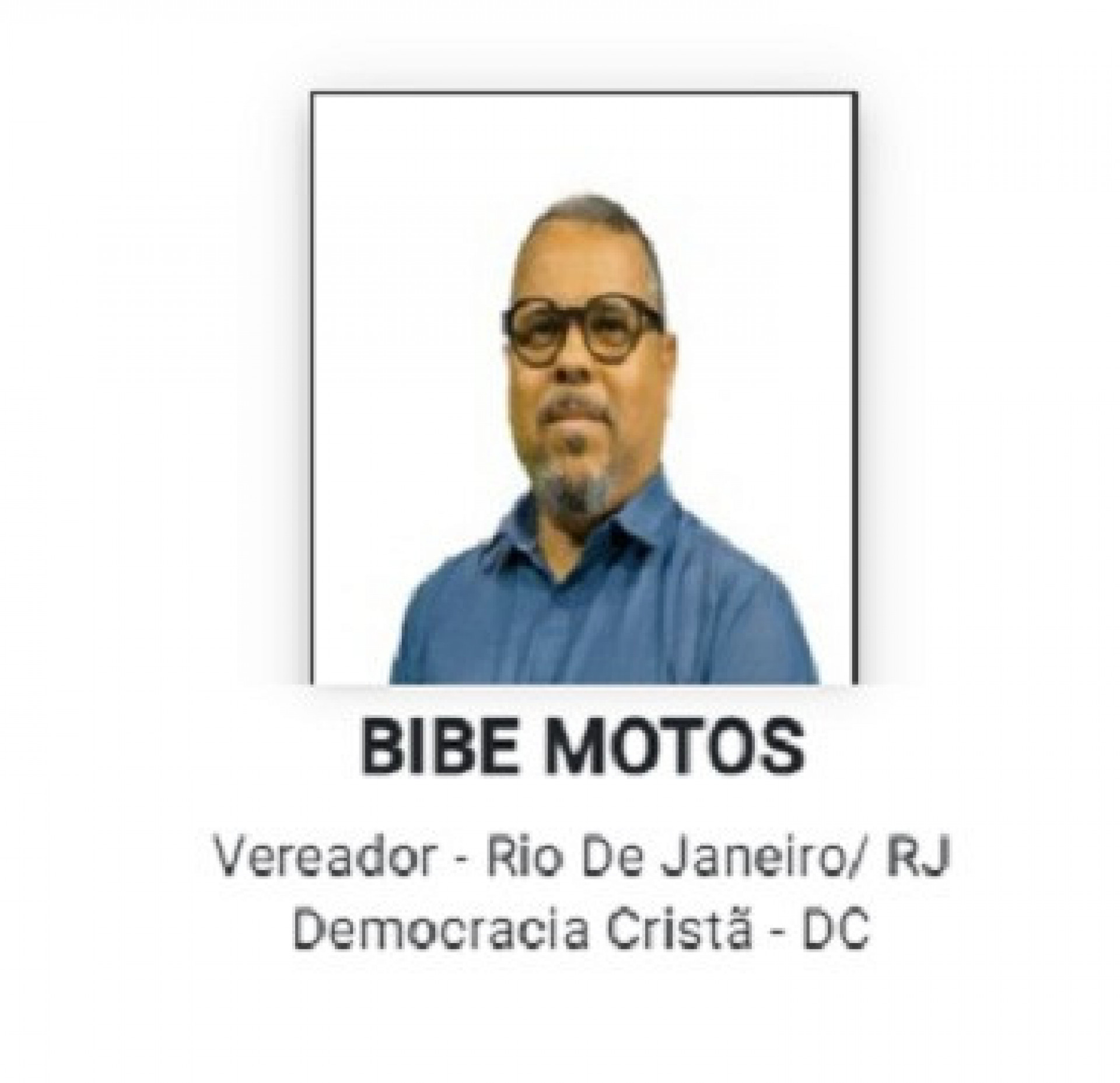 Bibe Motos (DC) - Divulgação / TRE