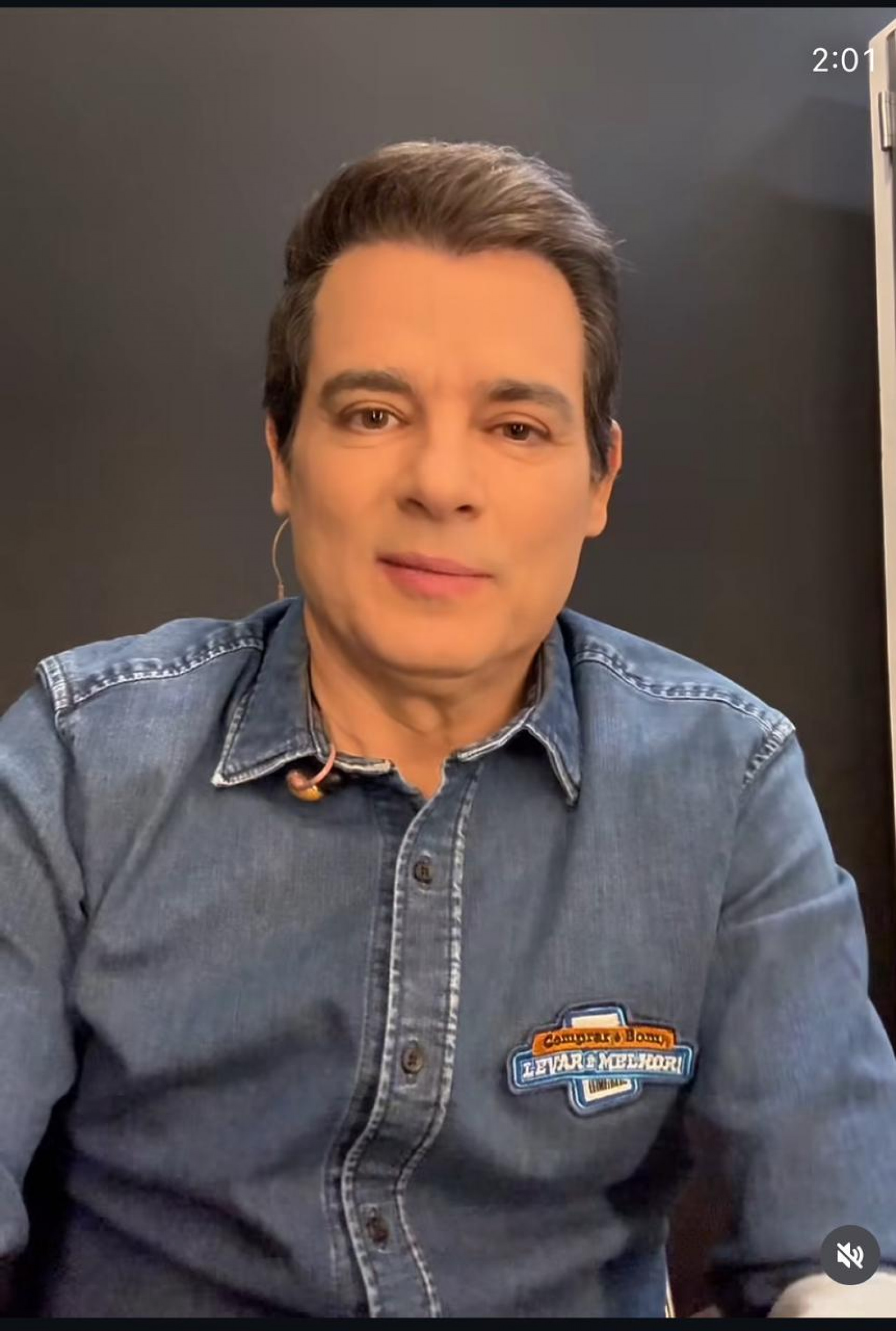 Apresentador falou sobre um ditado que ouviu do empresário - Reprodução / Instagram