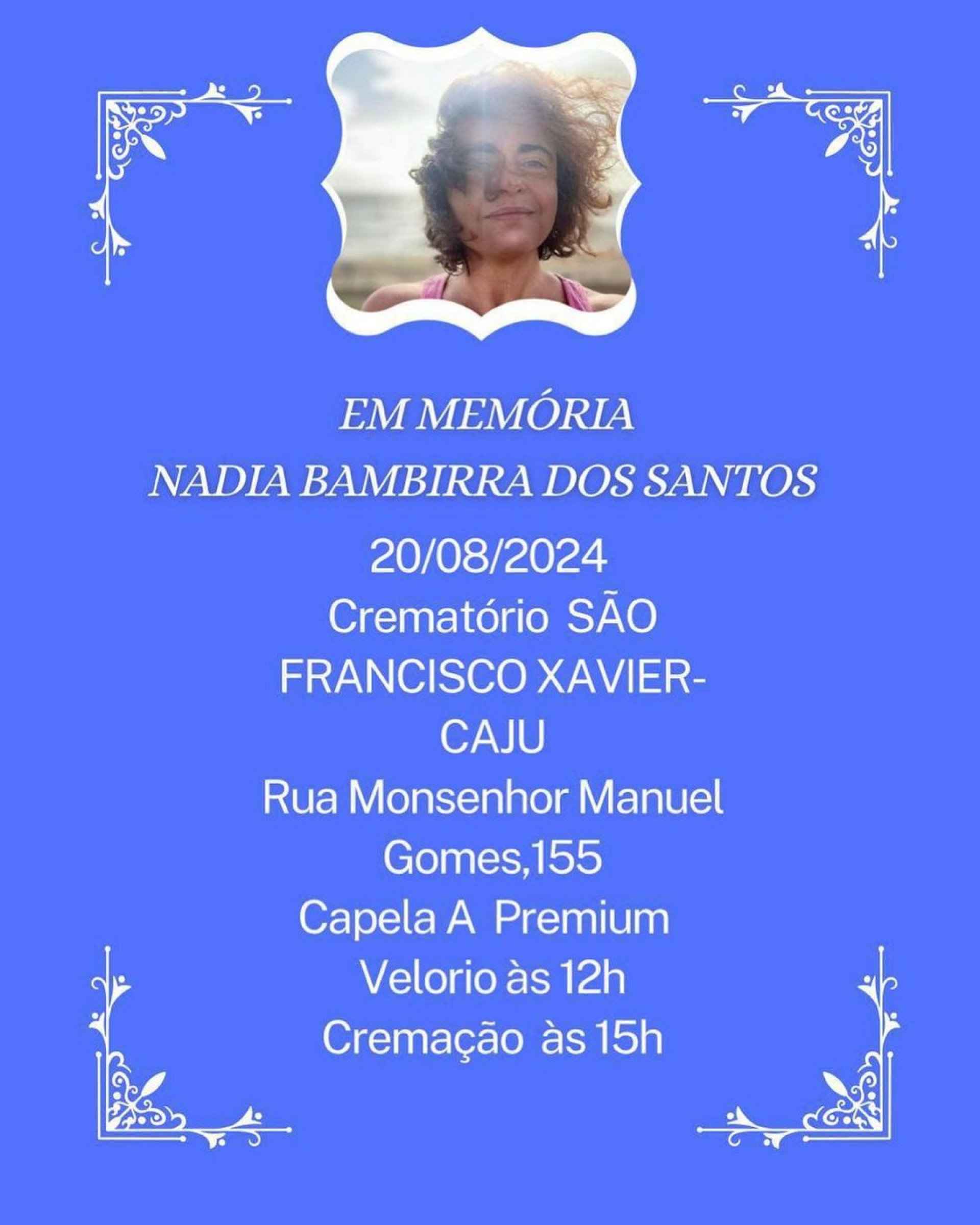 Atriz e diretora Nadia Bambirra morre no Rio aos 60 anos  - Reprodução / Instagram 