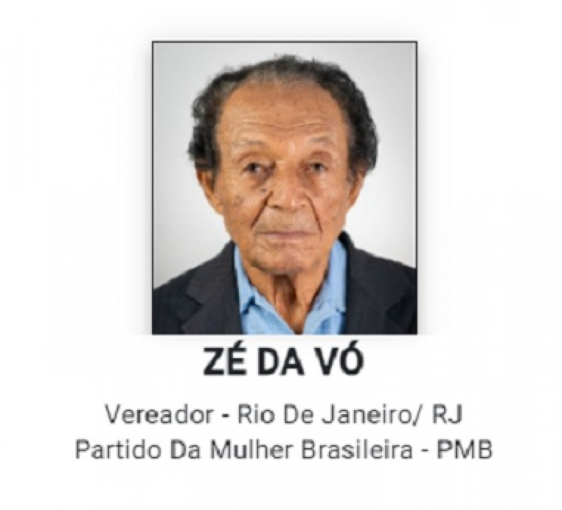 Zé da Vó (PMB) - Divulgação / TRE
