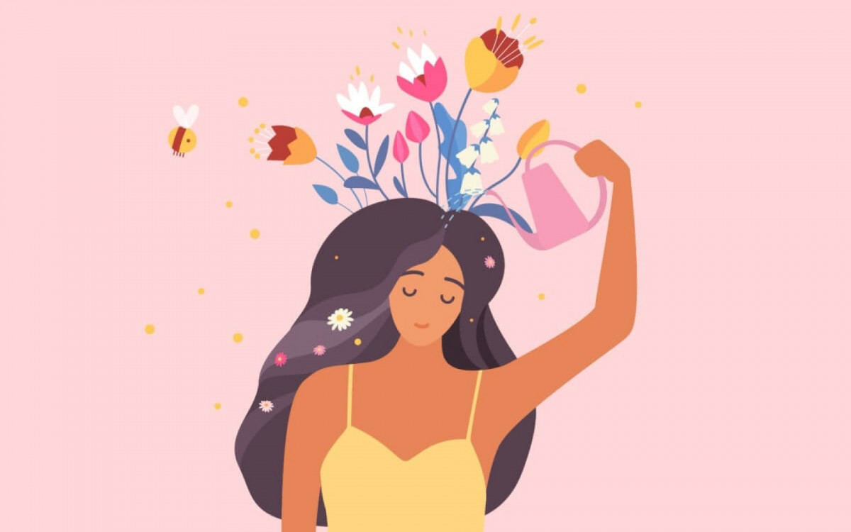 &Eacute; preciso incluir cuidados com a sa&uacute;de mental na rotina para manter o bem-estar e a qualidade de vida (Imagem: Lemberg Vector studio | Shutterstock)