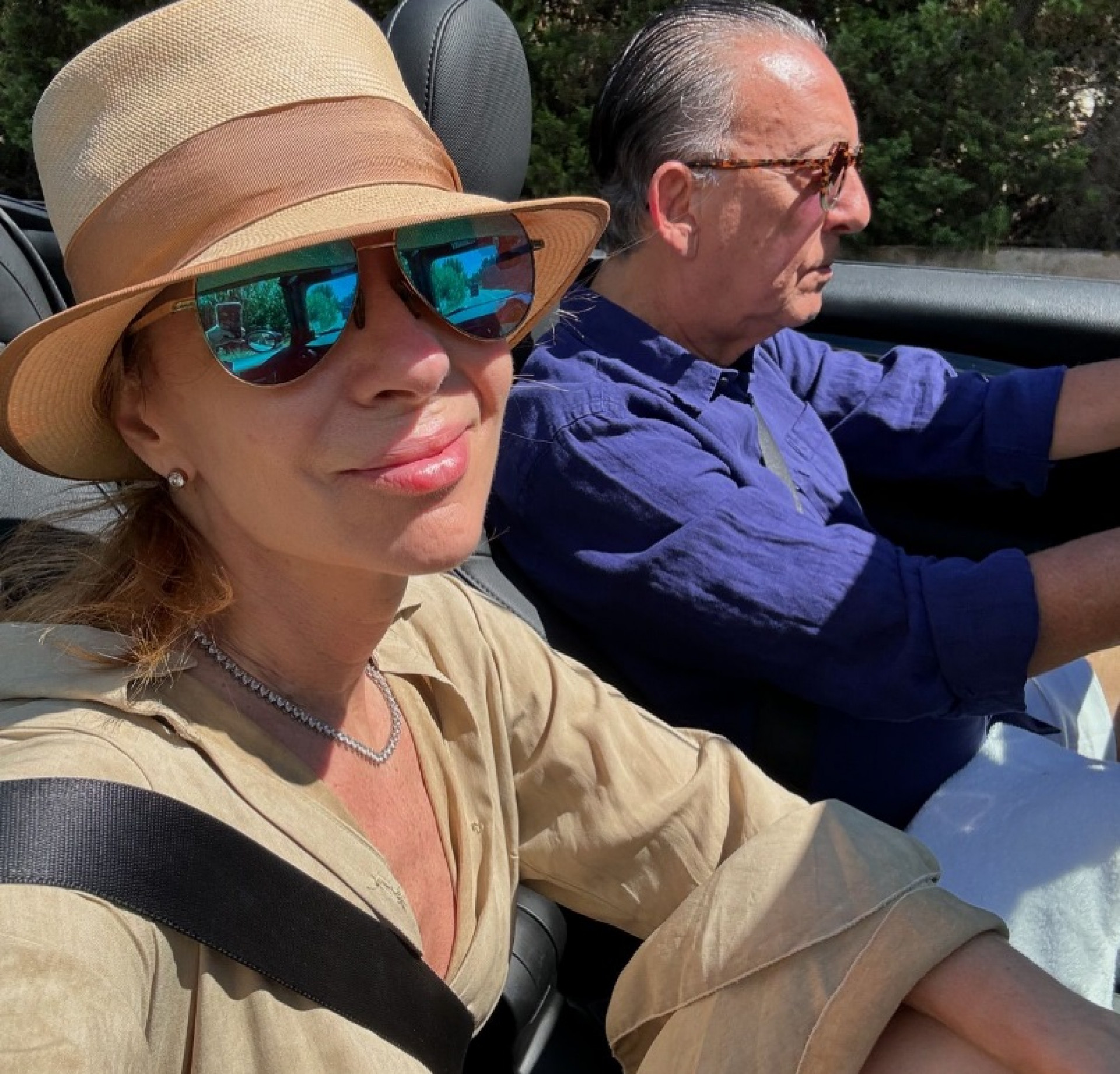 Galvão Bueno e a mulher, Desirée Soares - Reprodução do Instagram