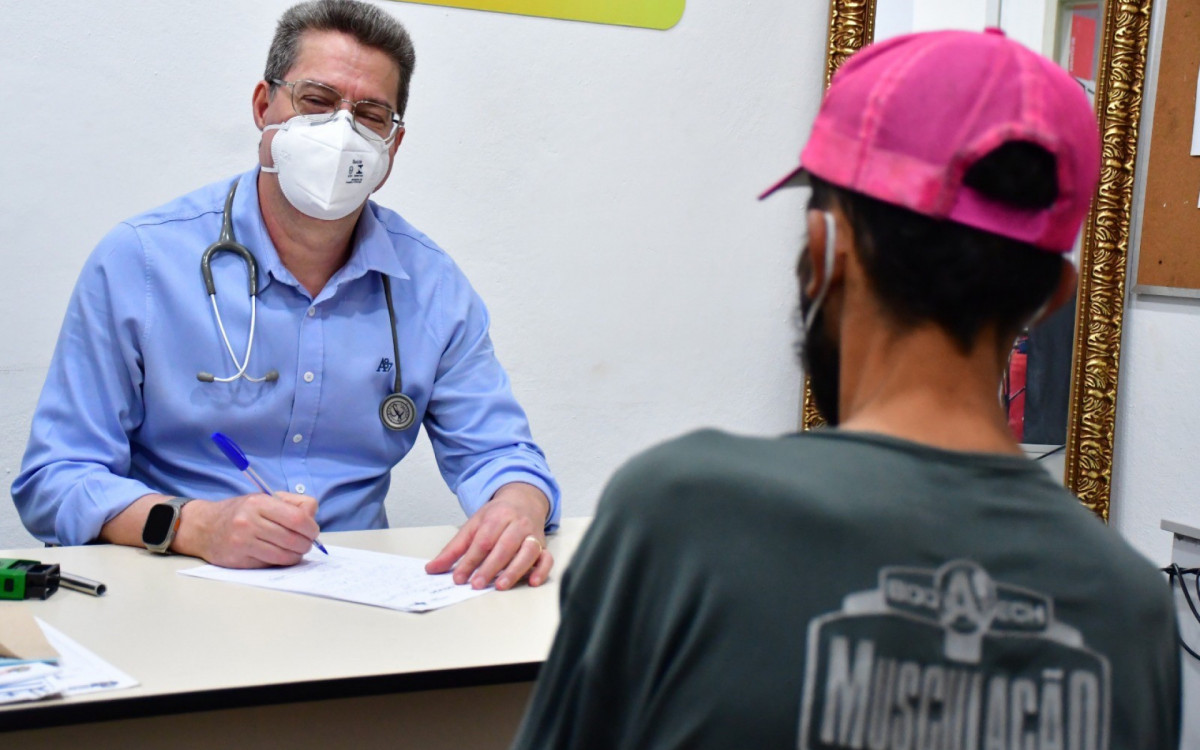 No Centro Pop, os moradores em situação de rua recebem atendimento médico, entre outros tipos de serviços