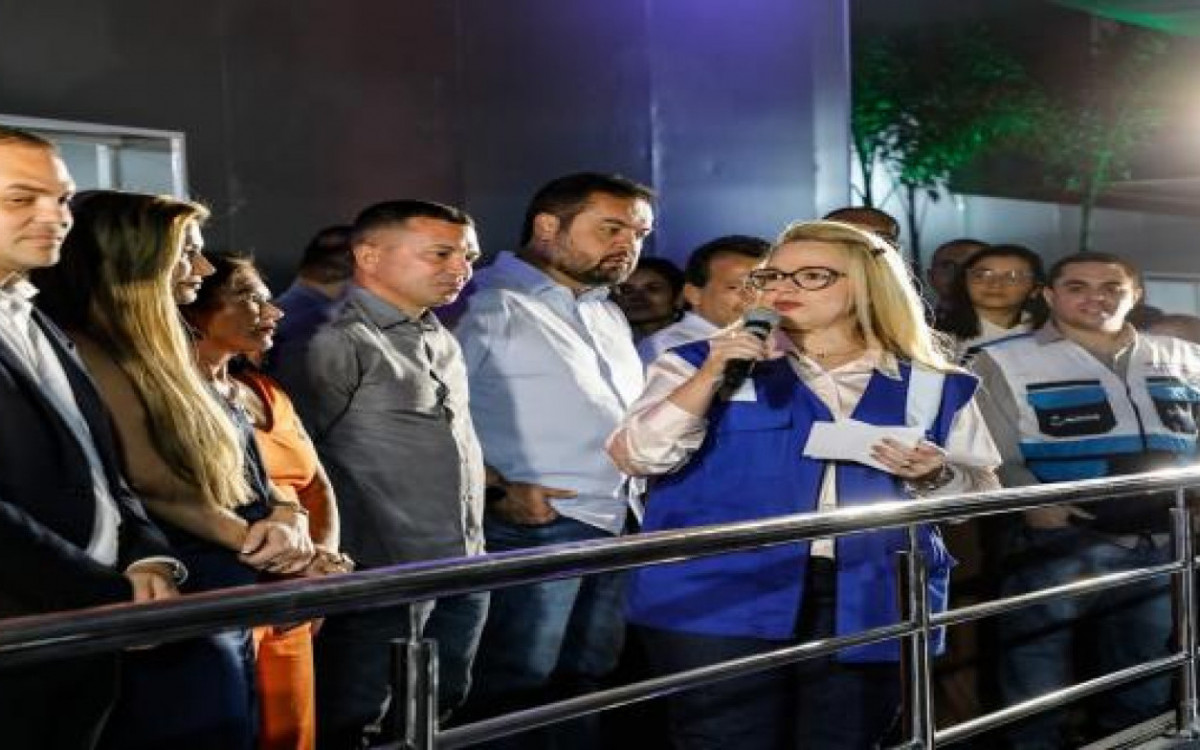 A secretária de Estado de Saúde, Cláudia Mello, destacou a importância da população de Nilópolis ter de volta o Hospital Municipal e Maternidade Juscelino Kubitscheck