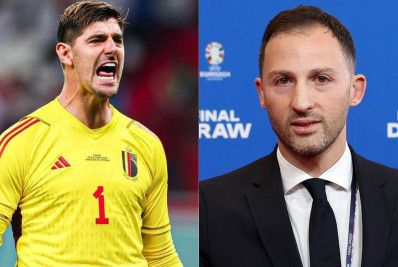 Courtois diz que 'falta de confiança' em Domenico Tedesco é motivo para não voltar à seleção belga