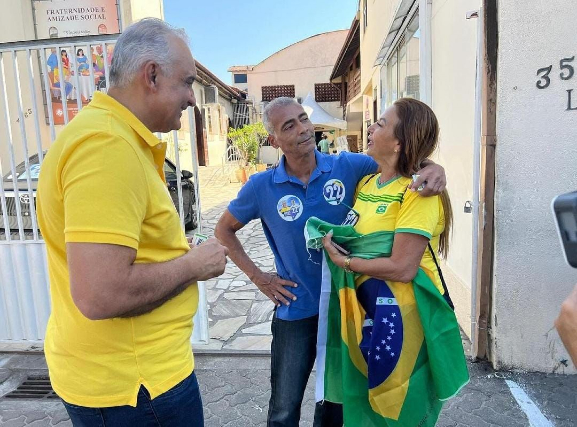 Romário ressaltou que a candidatura de Carlos Augusto é a mais representativa e que a cidade estará sendo muito bem administrada por ele - Foto: Divulgação