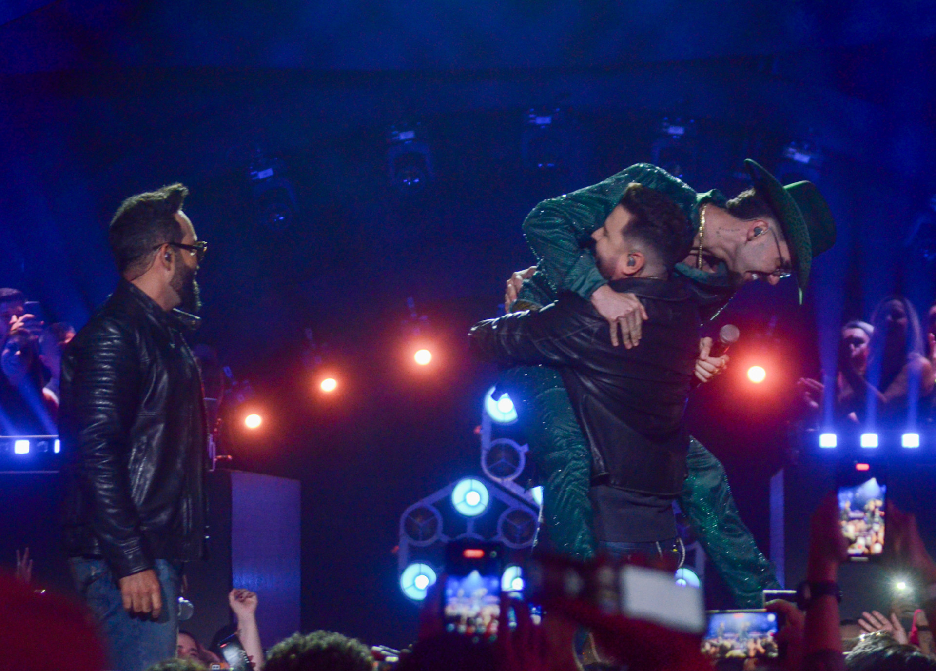 Luan Pereira participa da gravação do DVD de Diego e Arnaldo  - Araújo / Agnews