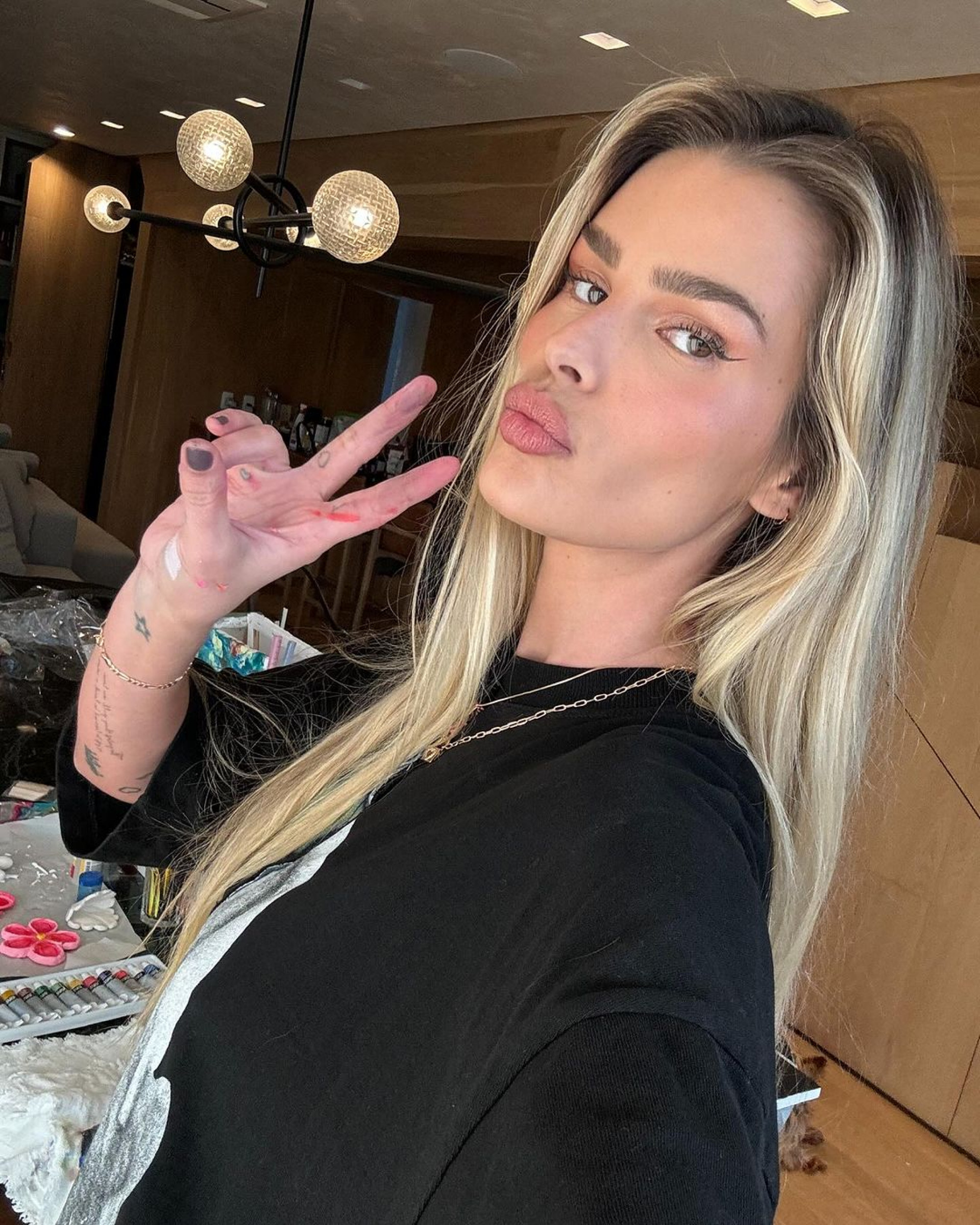 Yasmin Brunet abordou tem polêmico nas redes sociais - Reprodução / Instagram