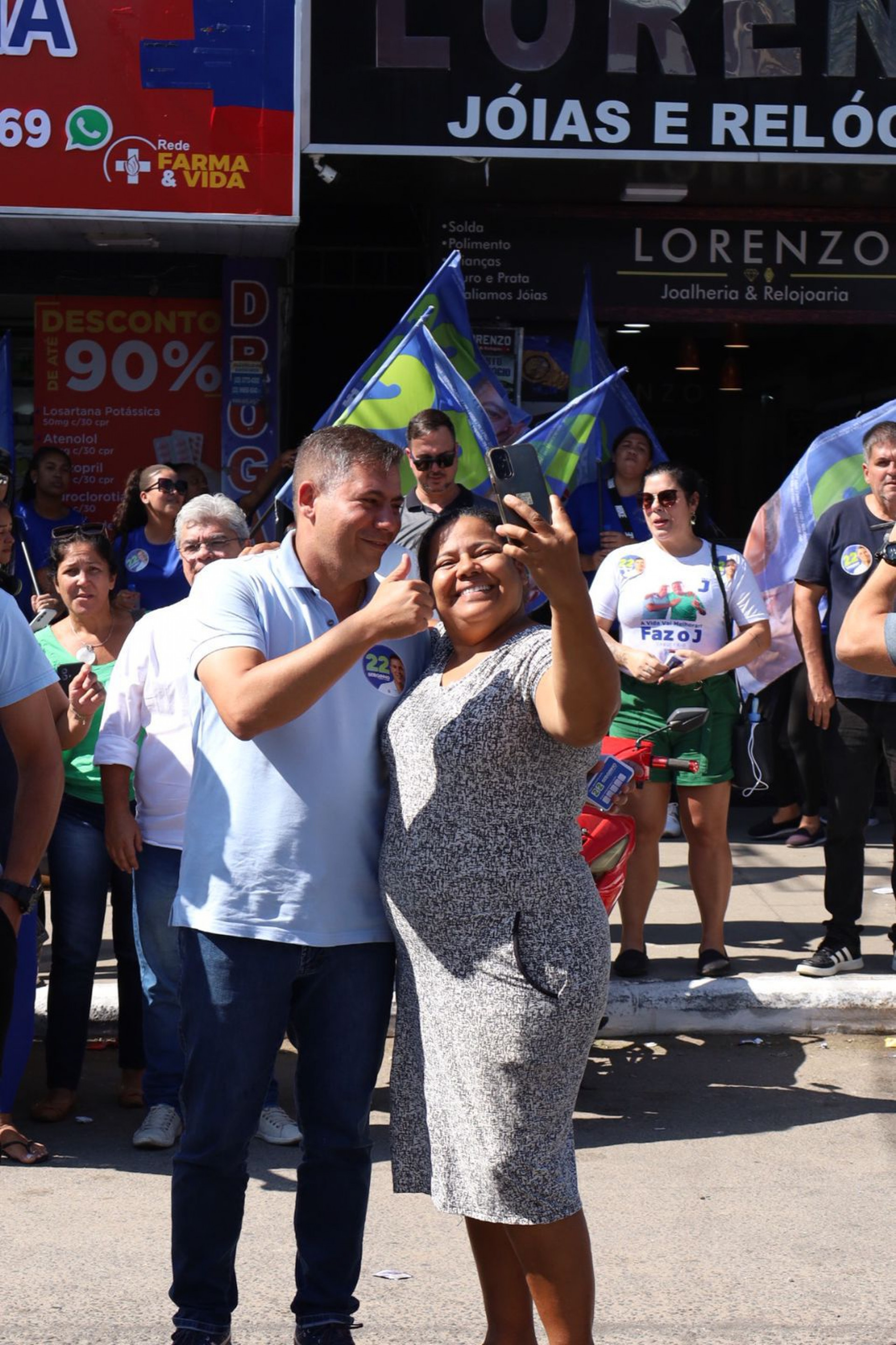 Corpo a corpo com Dr Serginho (PL), Miguel (União) e Romário (PL)