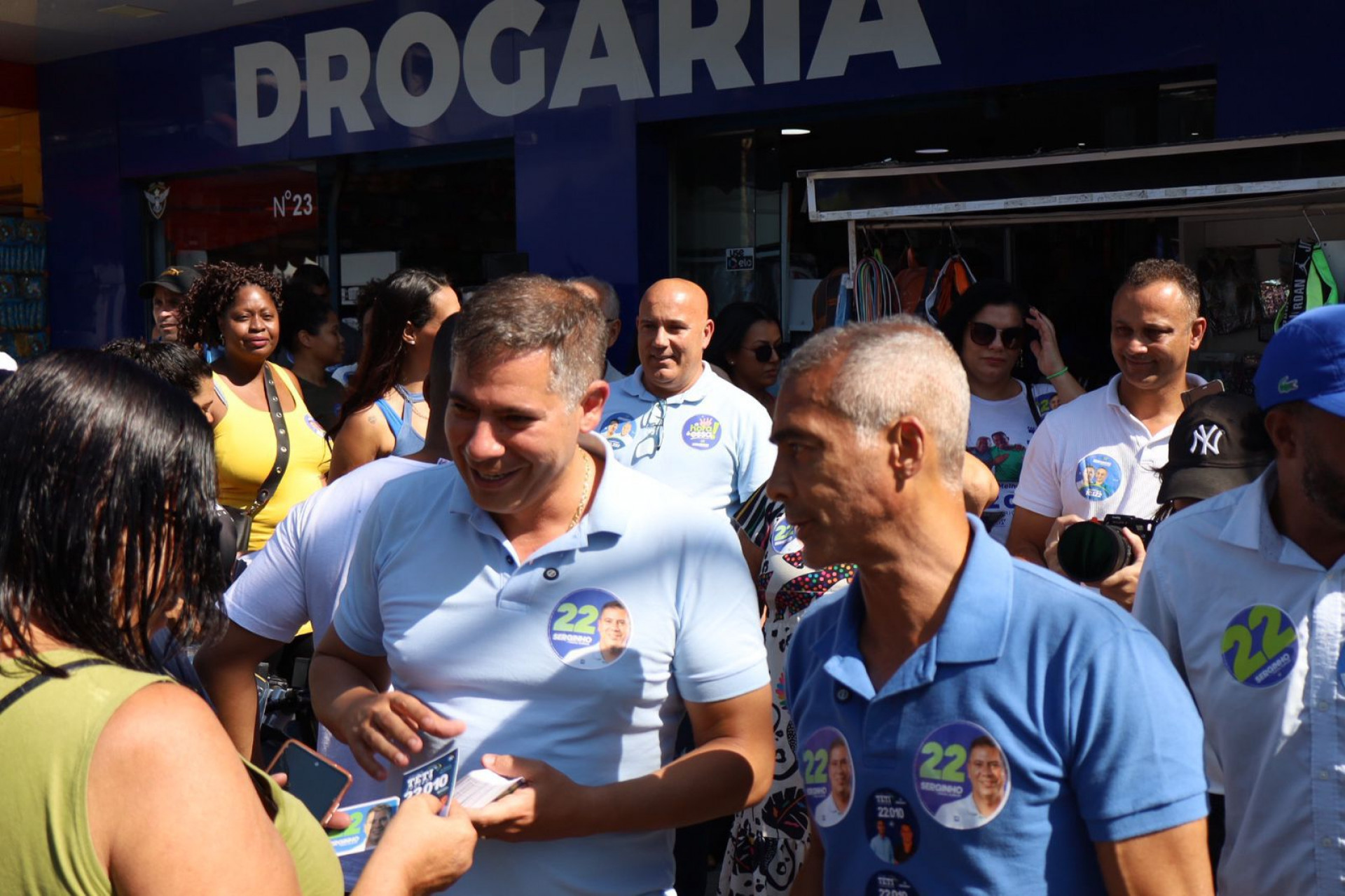 Corpo a corpo com Dr Serginho (PL), Miguel (Uni&atilde;o) e Rom&aacute;rio (PL) - Wislei Rabello 