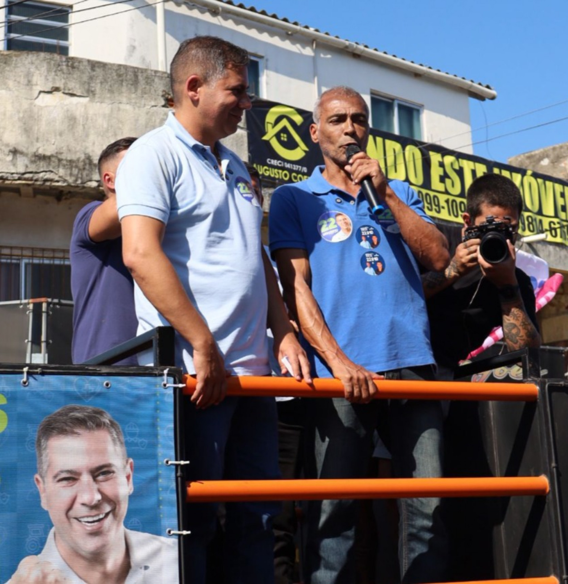 Dr Serginho (PL) e Romário (PL)