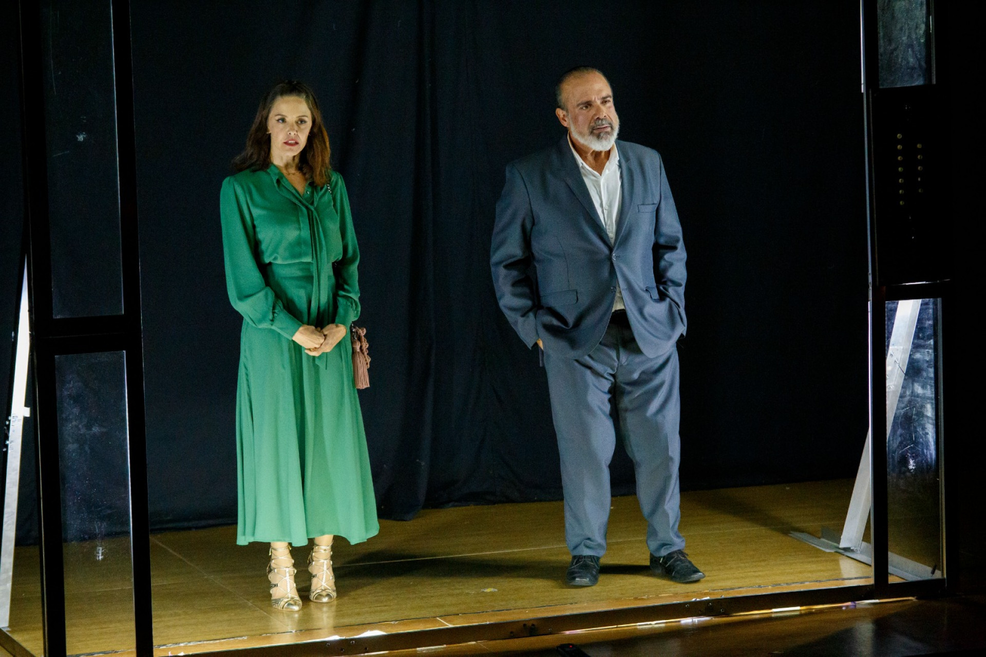 André Matos e Bianca Rinaldi em cena - Divulgação