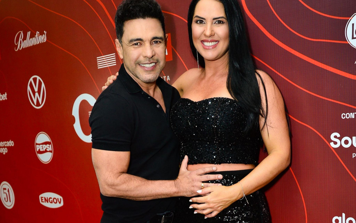 Zezé di Camargo e Graciele Lacerda - Webert Belicio/ Agnews