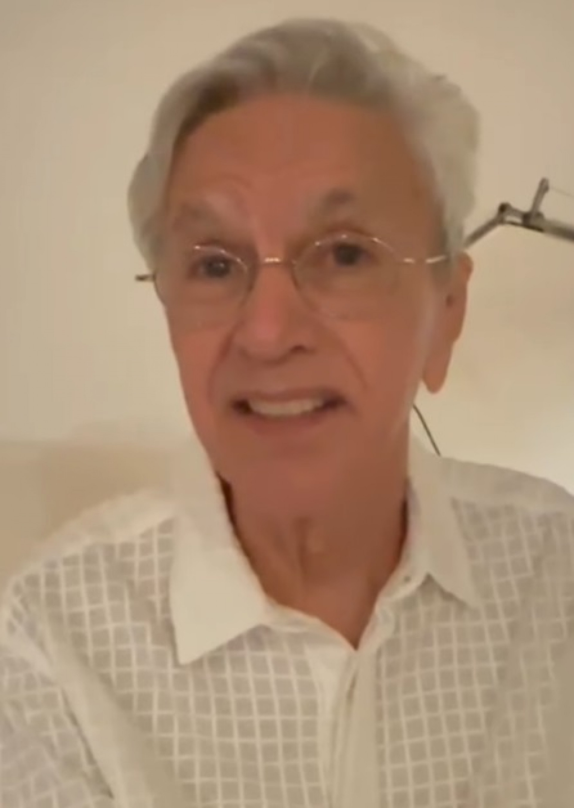 Caetano Veloso reage a versão 'MTG' de sua música - Reprodução do Instagram