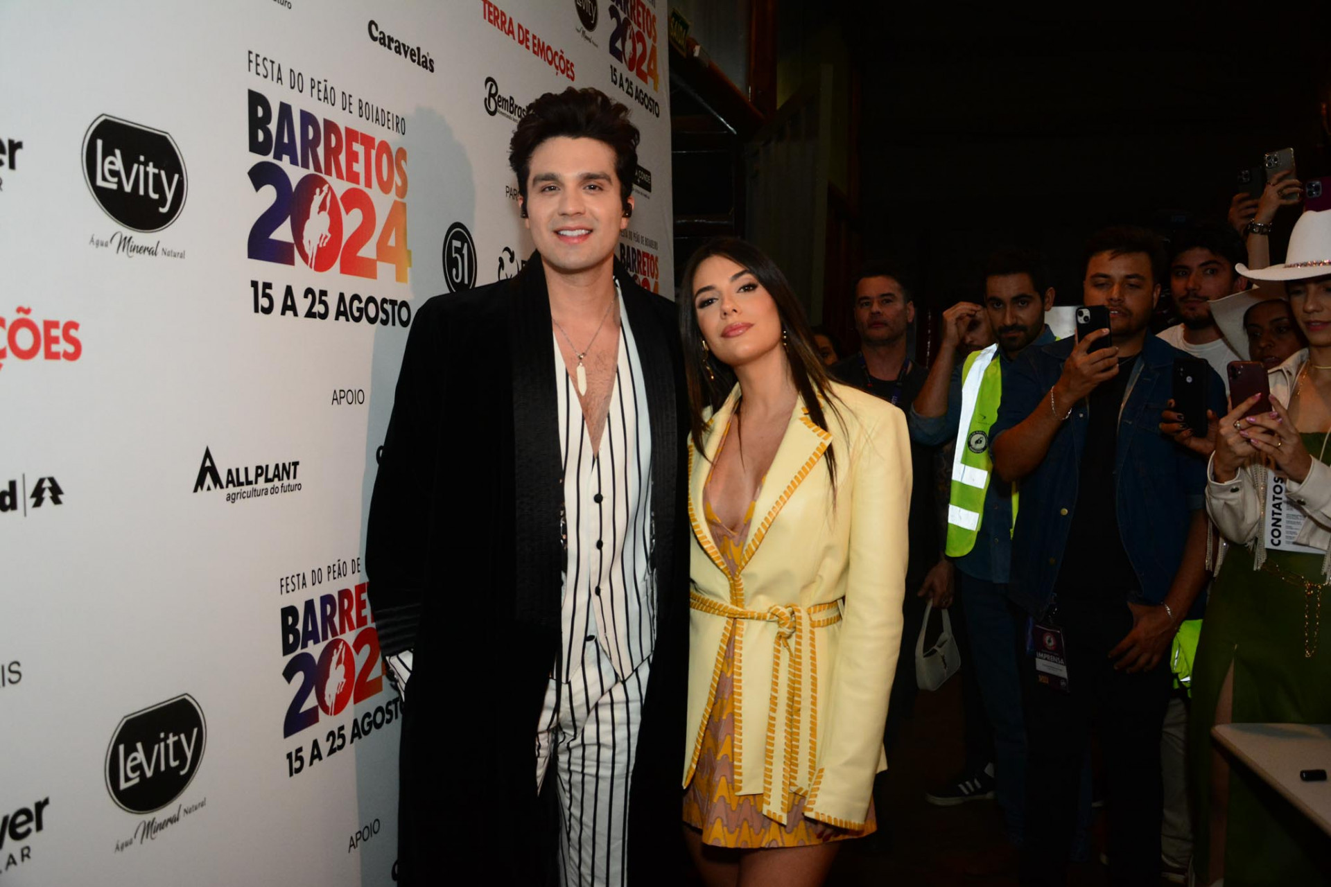 Luan Santana e Jade Magalhães - Webert Belicio/ Agnews