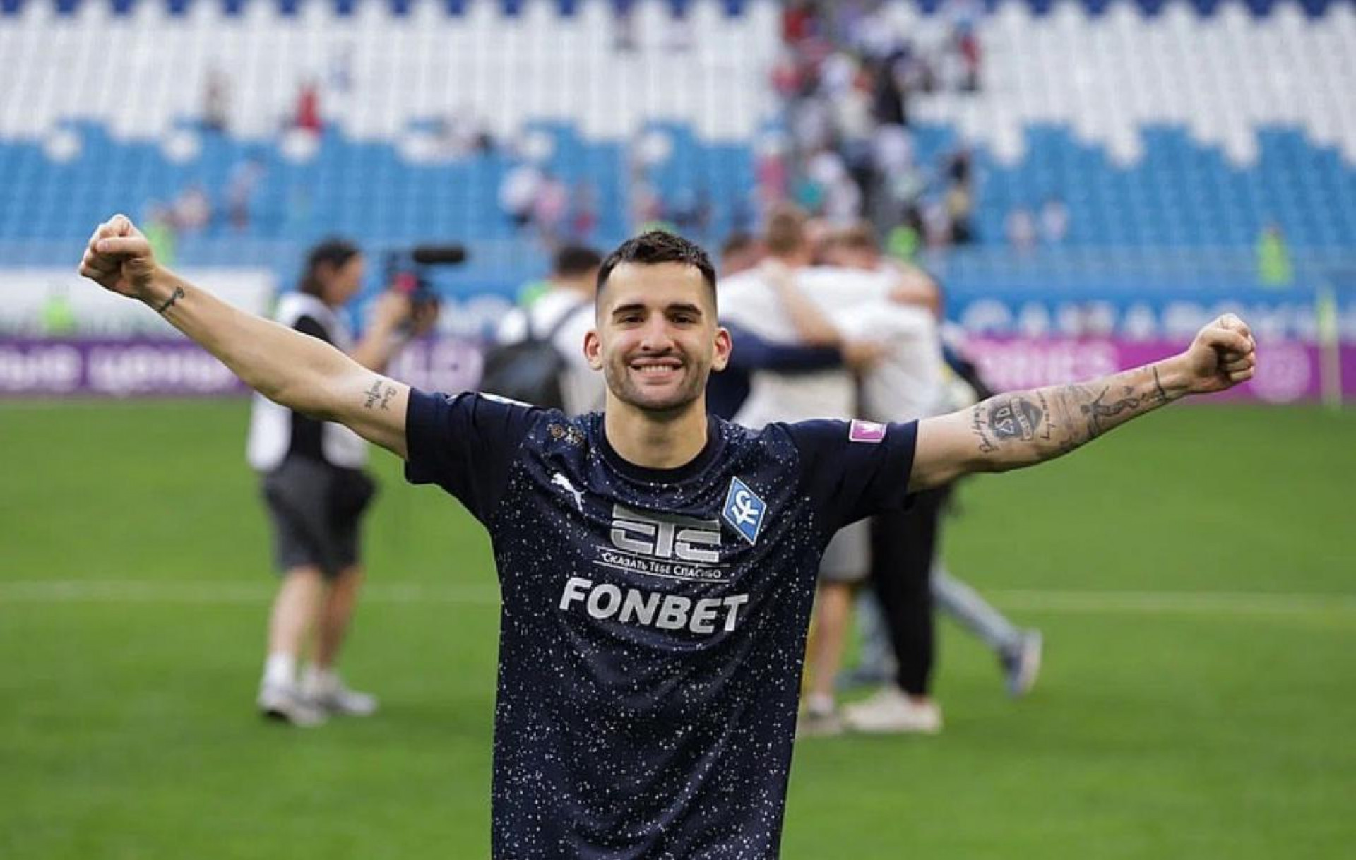 Benjamin Garré está no Krylya Sovetov, da Rússia - Reprodução / Instagram @benjagarre_