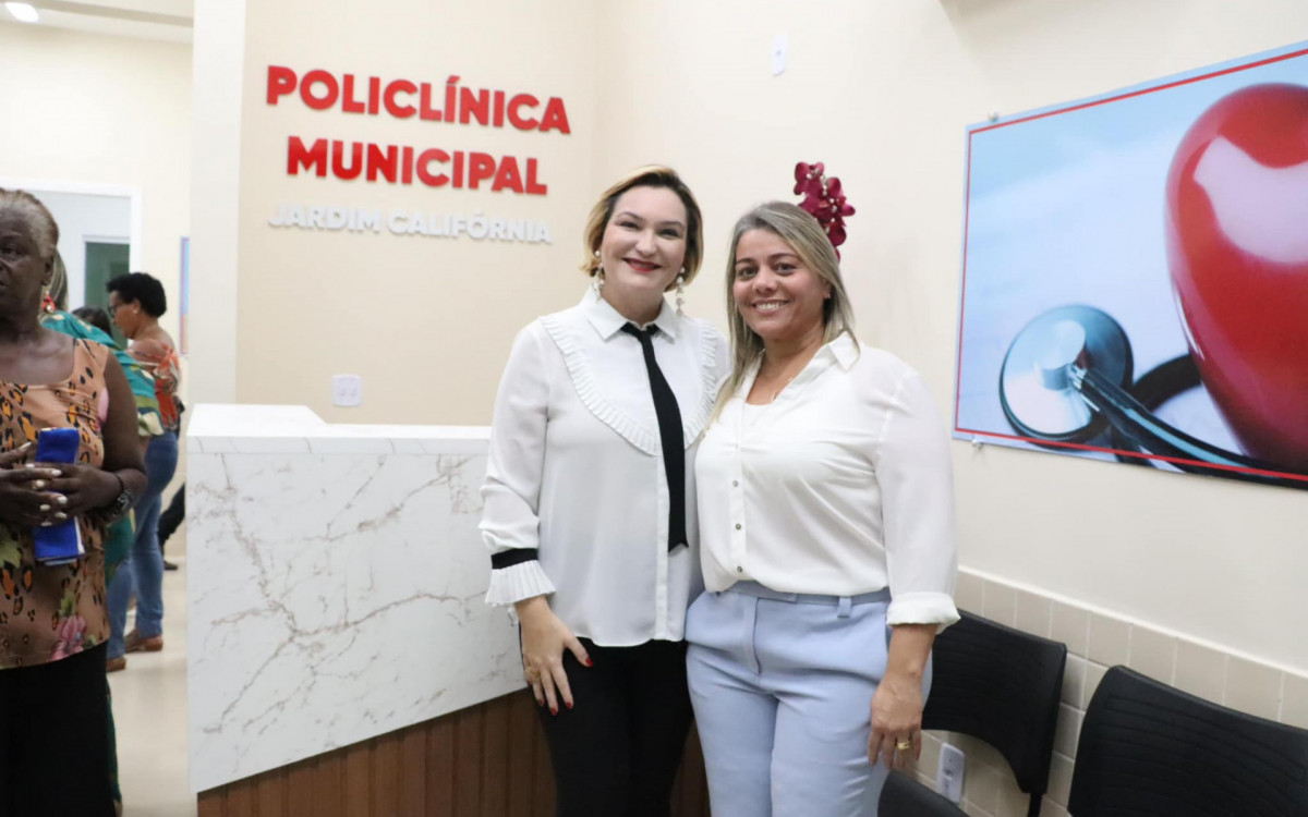 Inauguração Policlínica Jardim Califórnia