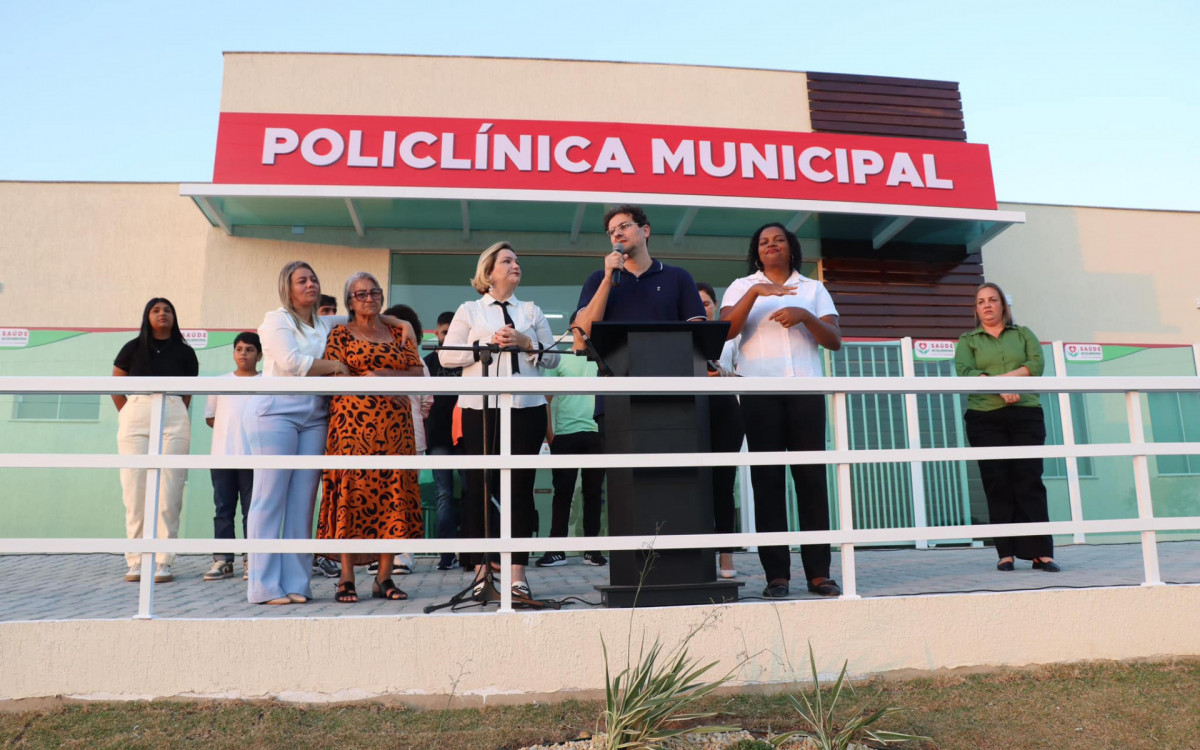 Inauguração Policlínica Jardim Califórnia