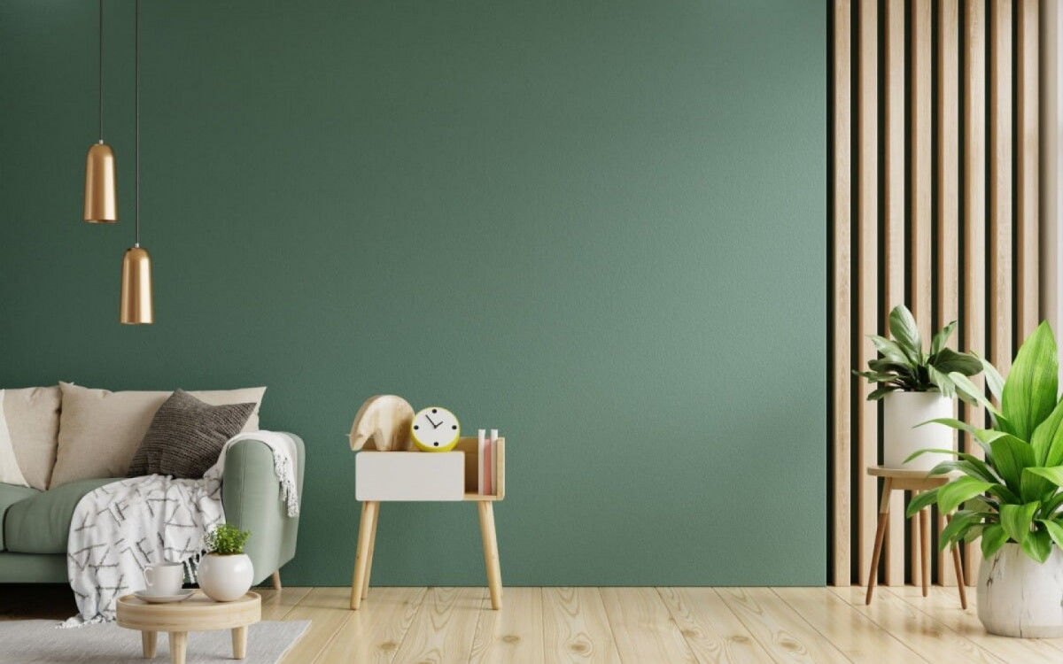 A tendência deste ano é combinar atitude com aconchego e frescor, destacando o verde pela sua versatilidade e efeito revitalizante (Imagem: vanitjan | Shutterstock)