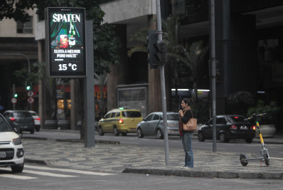 Cidade do Rio registra o dia mais frio do ano nesta segunda-feira