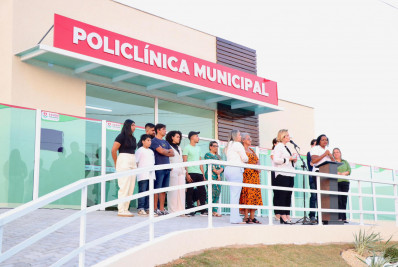 Moradores de Morro Grande recebem nova Policlínica Municipal 