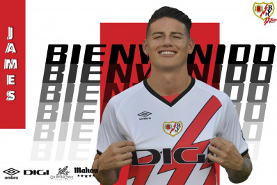 Rayo Vallencano anuncia James Rodríguez, ex-São Paulo