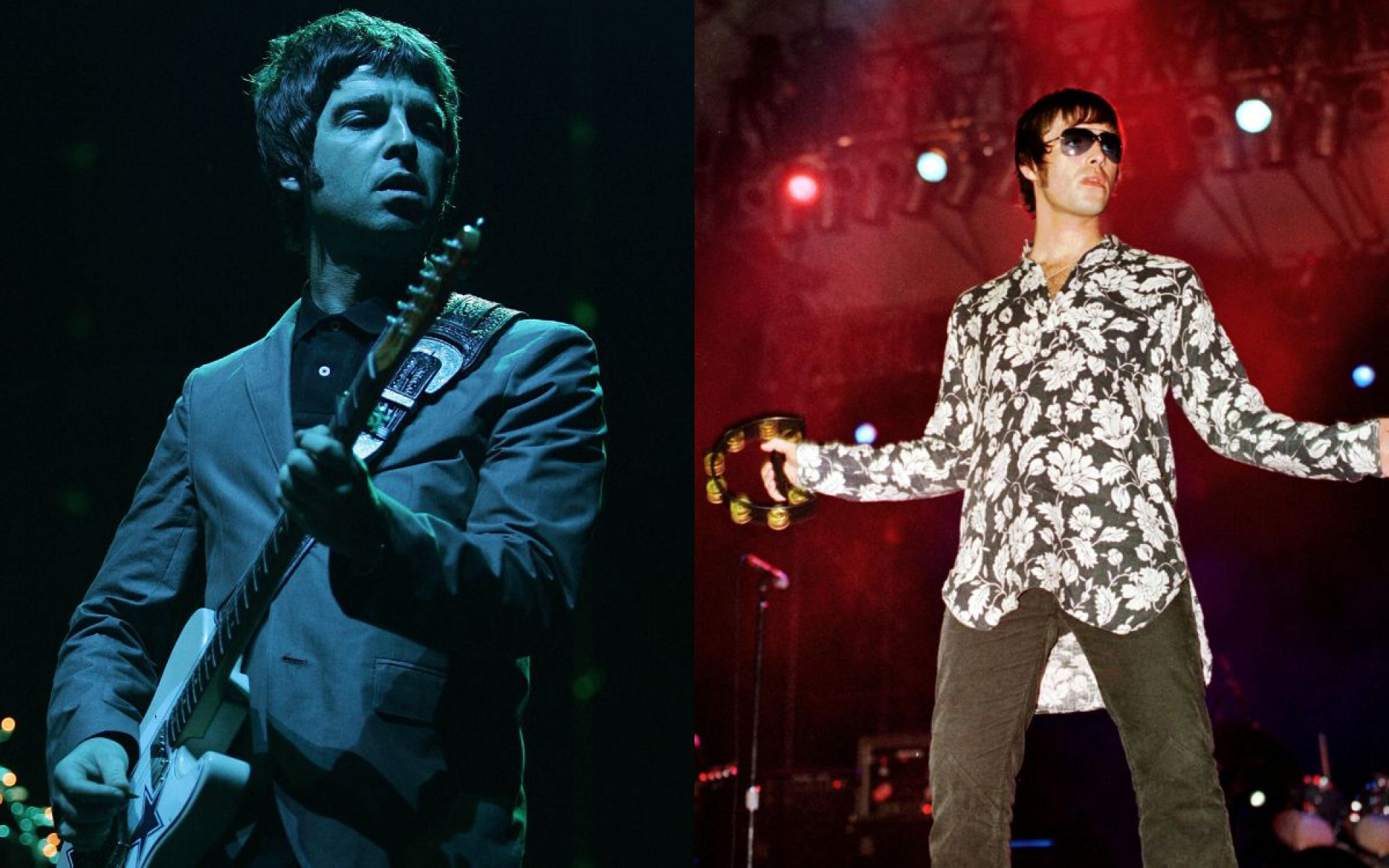 Noel e Liam Gallagher, do Oasis - AFP