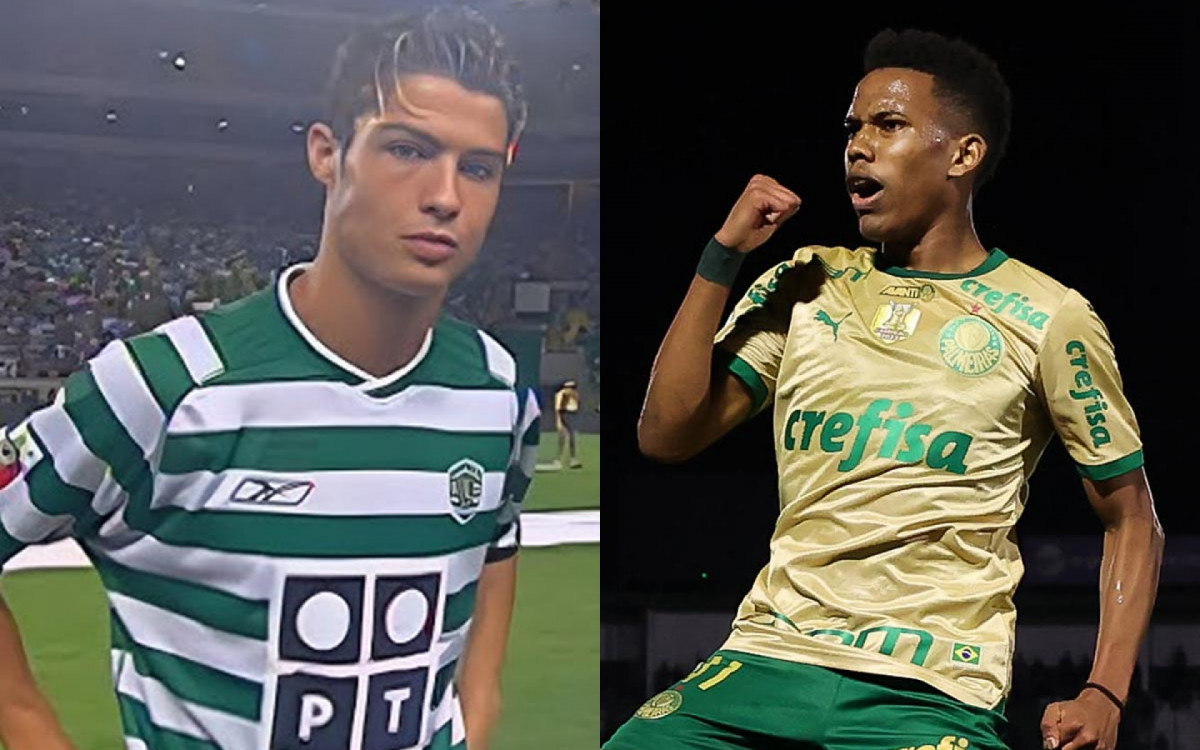 Ex-Palmeiras faz compara&ccedil;&atilde;o entre Est&ecirc;v&atilde;o e Cristiano Ronaldo