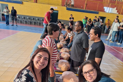 Profissionais da educação de Paty participam de formação em noções básicas de primeirossocorros