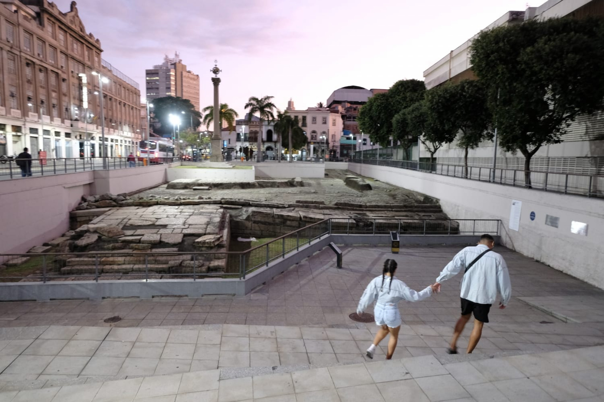 BNDES vai assinar um contrato para obras no Cais do Valongo, local histórico do Centro do Rio
 - Pedro Teixeira / Agência O Dia