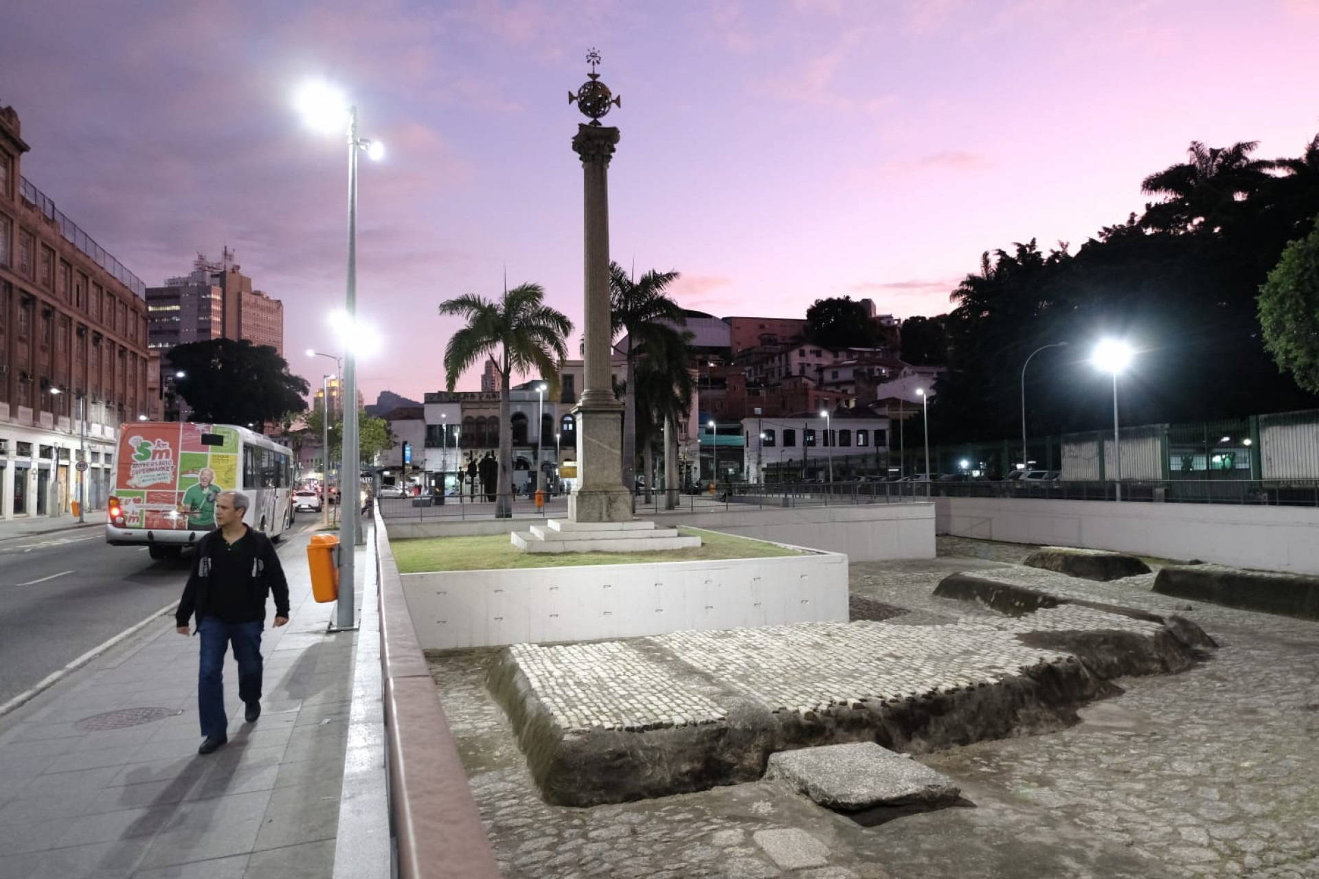 BNDES vai assinar um contrato para obras no Cais do Valongo, local histórico do Centro do Rio
 - Pedro Teixeira / Agência O Dia
