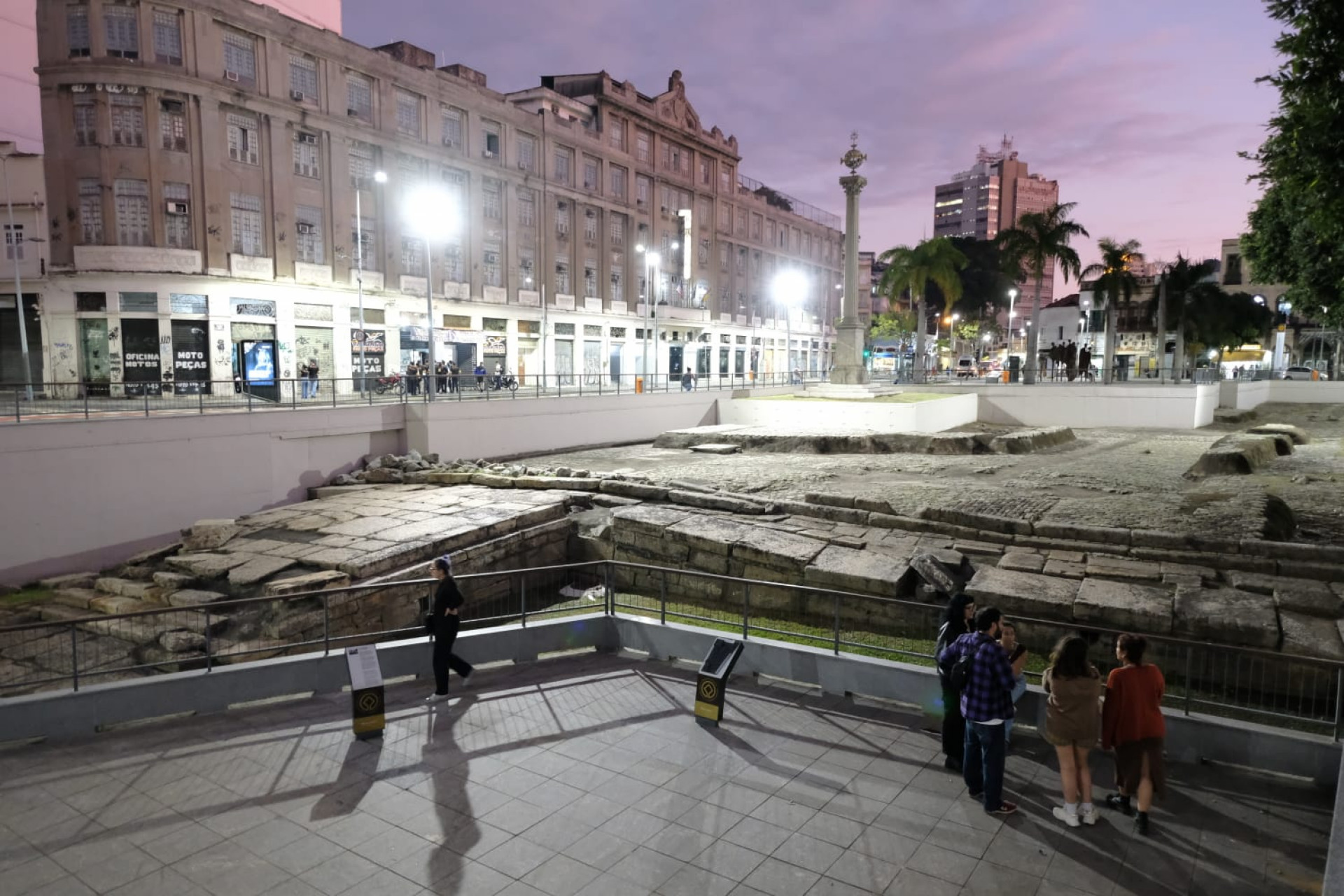 BNDES vai assinar um contrato para obras no Cais do Valongo, local histórico do Centro do Rio
 - Pedro Teixeira / Agência O Dia