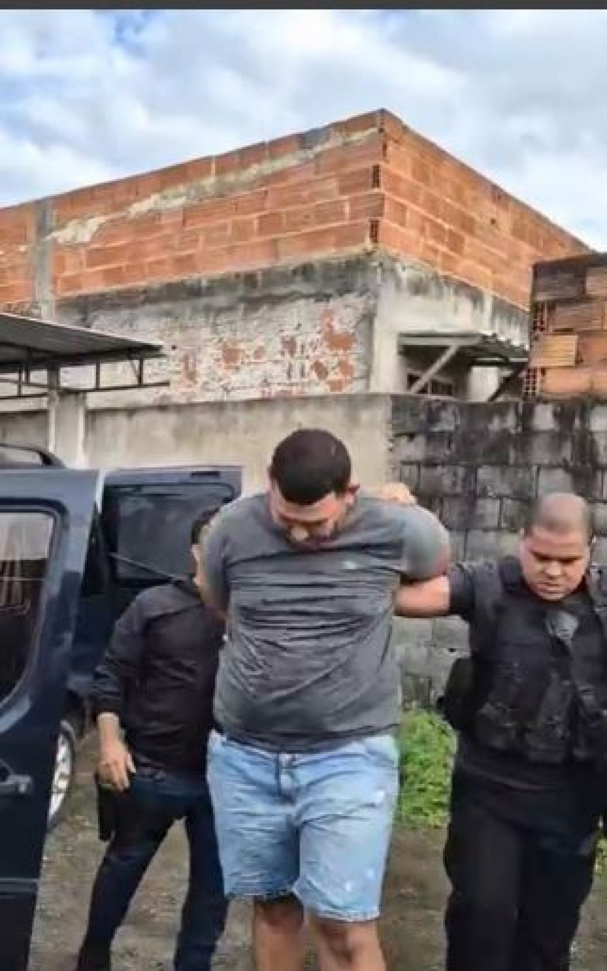 Matheus Ghedim Werich, conhecido como Marreta, foi preso em Santa Cruz - Ana Fernanda Freire