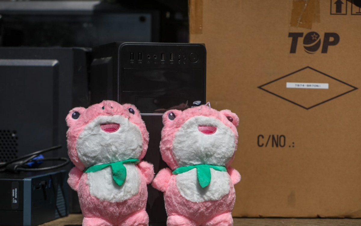 Bichinhos de pelúcia apreendidos durante operação foram encaminhados à Cidade da Polícia - Renan Areias/Agência O DIA