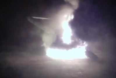 SpaceX: foguete que levou satélites ao espaço tomba e explode ao tentar pousar