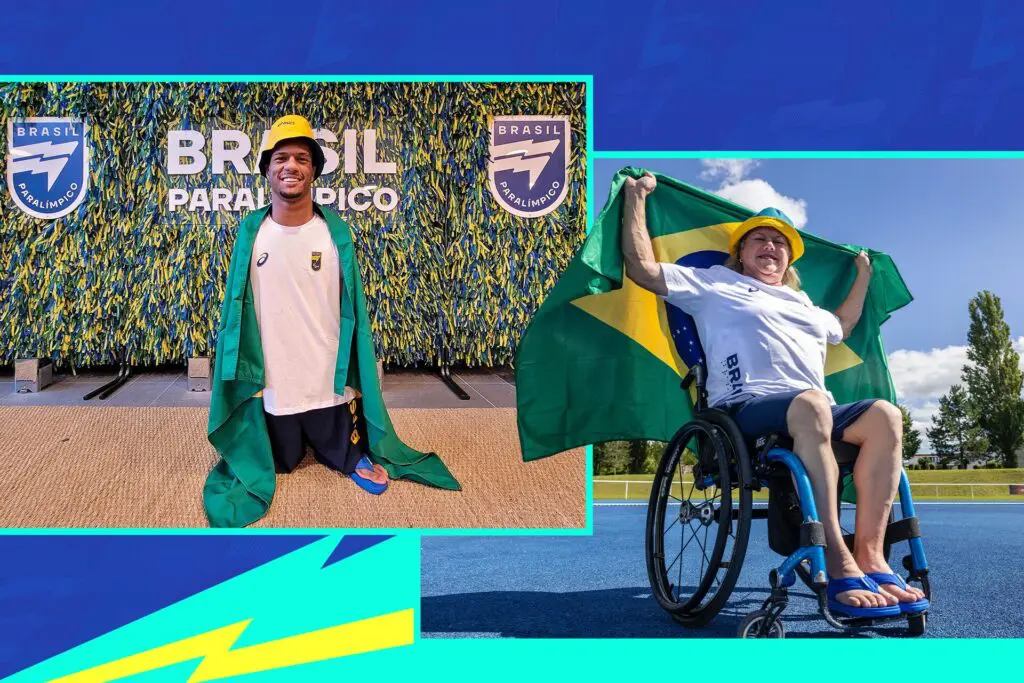 Conheça os porta-bandeiras do Brasil na cerimônia de abertura dos Jogos Paralímpicos
