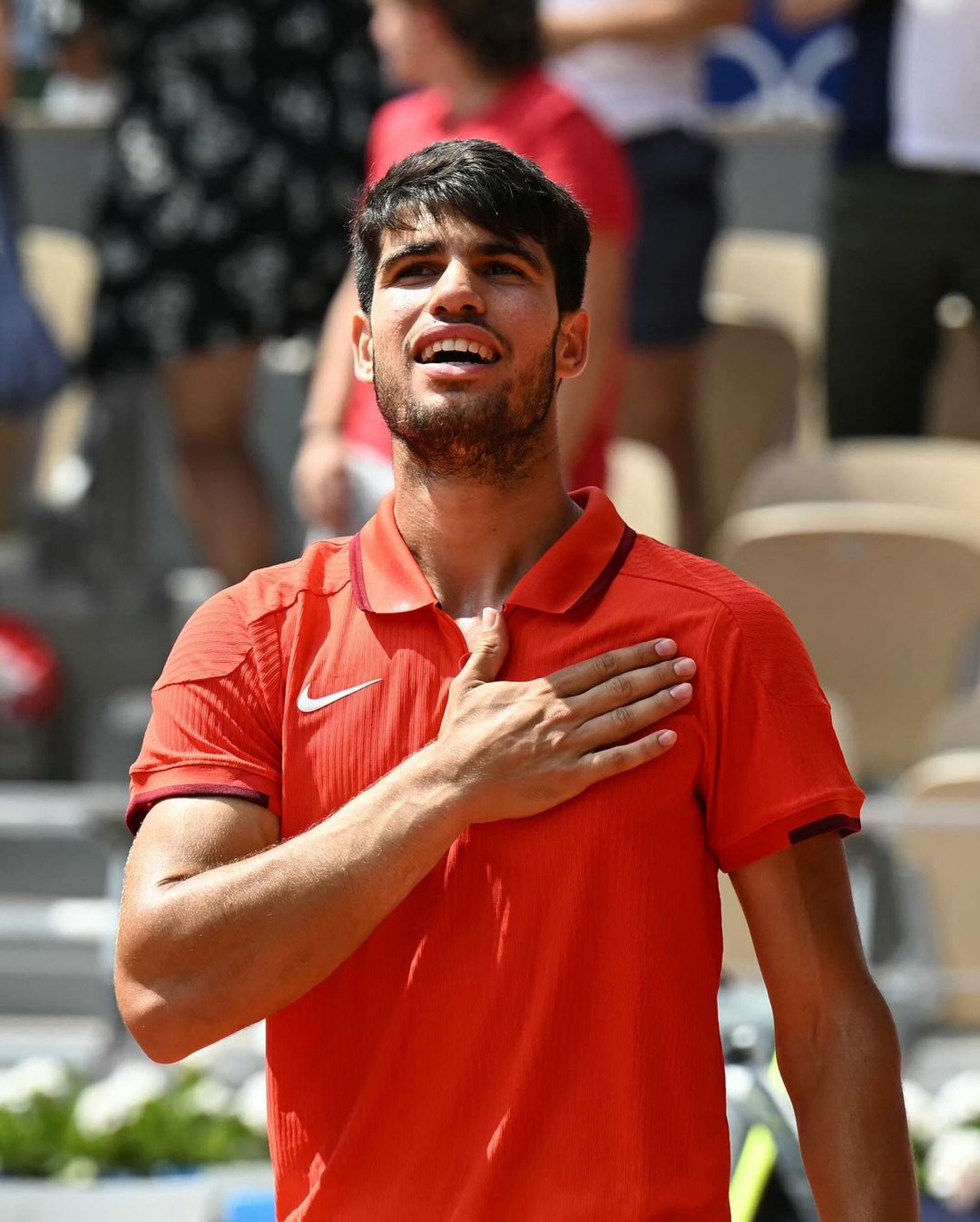 Flamenguistas invadiram as redes sociais do tenista espanhol depois do anúncio do argentino Carlos Alcaraz - Reprodução / Instagram