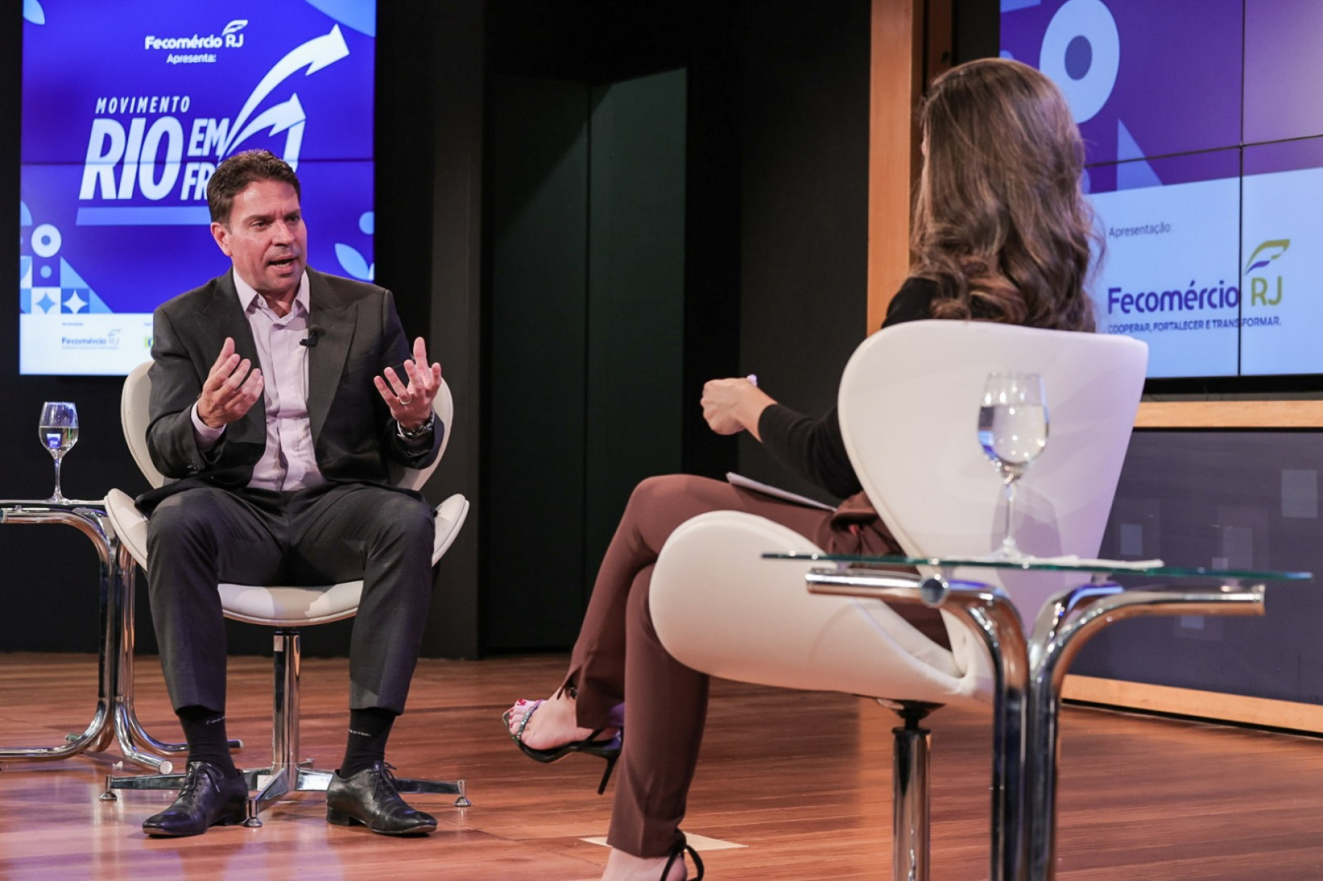 exandre Ramagem (PL) é o quarto entrevistado da 6ª edição do Movimento Rio em Frente - Eduardo Uzal/ Agência O Dia