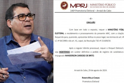 Promotora eleitoral pede impugnação de registro de Andinho, em Arraial 