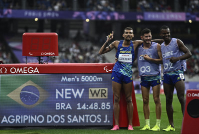 Brasil tem dia positivo e está em terceiro no quadro de medalhas na Paralimpíada