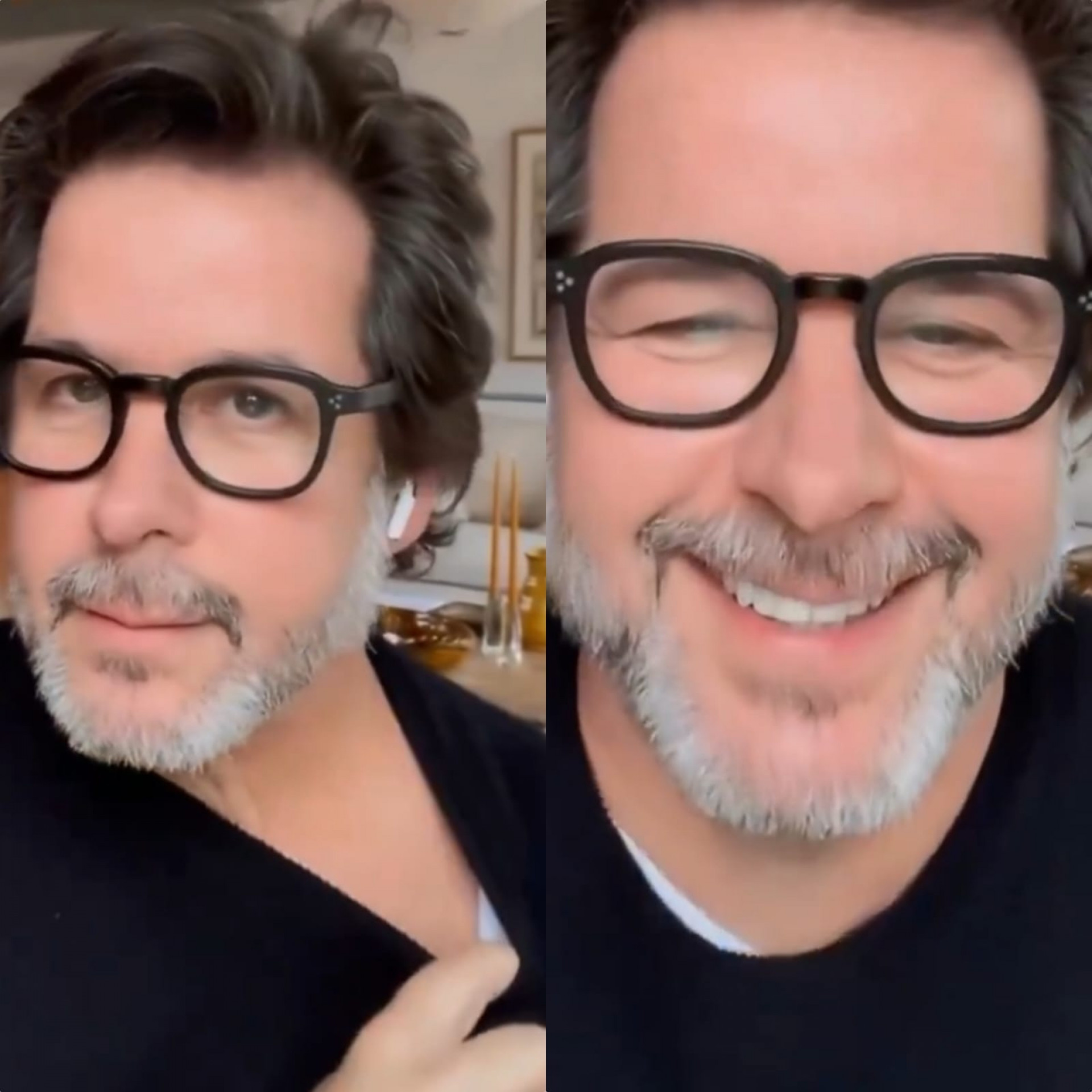 Murilo Benício sensualiza ao ser questionado sobre OnlyFans - Reprodução de vídeo / X