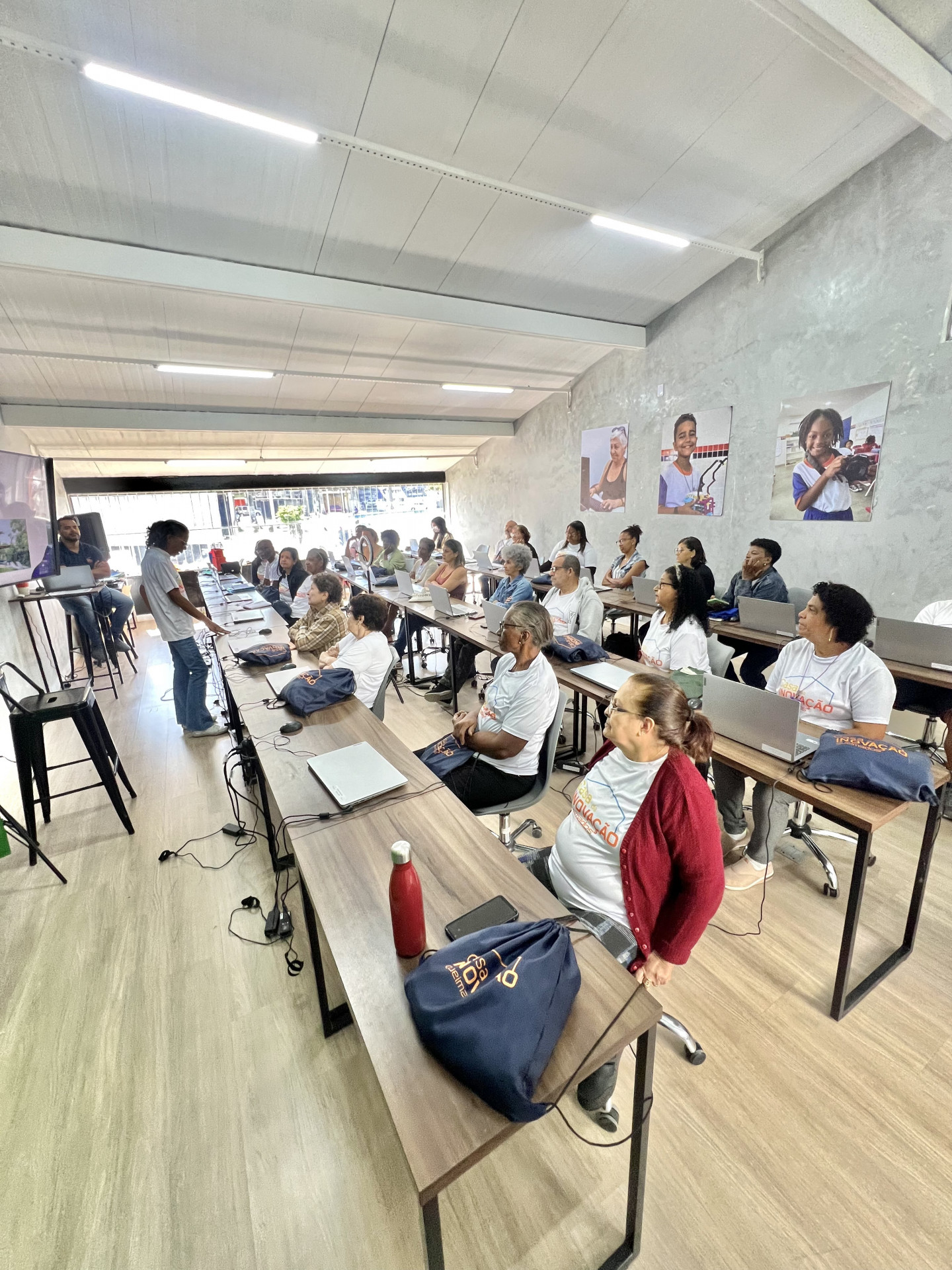 Os alunos apreciaram a forma como os professores davam aula - Divulgação / Leonardo Gonçalves