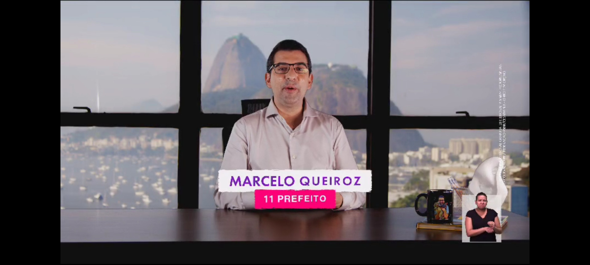 Marcelo Queiroz (PP) apresentou-se ao eleitorado - Reprodu&ccedil;&atilde;o