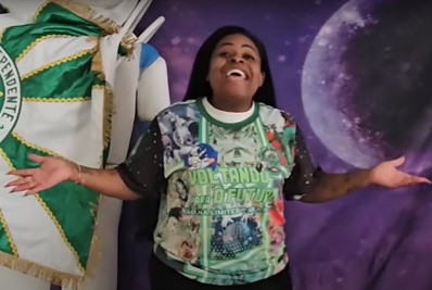 Vídeo! Jojo Todynho inscreve samba-enredo na disputa da Mocidade Independente