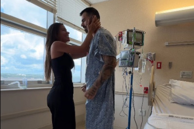 Adriana Sant'Anna posta vídeo dançando com Rodrigão no hospital