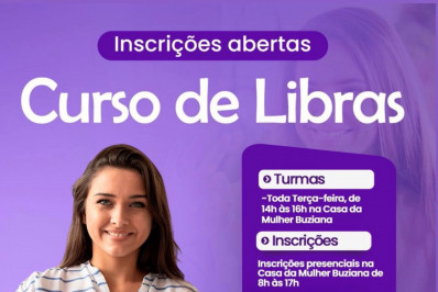 Casa da Mulher Buziana abre inscrições para Curso de Libras