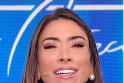 Patricia Abravanel chora em primeiro programa após morte de Silvio Santos